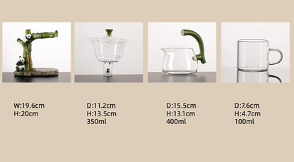 The Whispering Bamboo Tea Set
