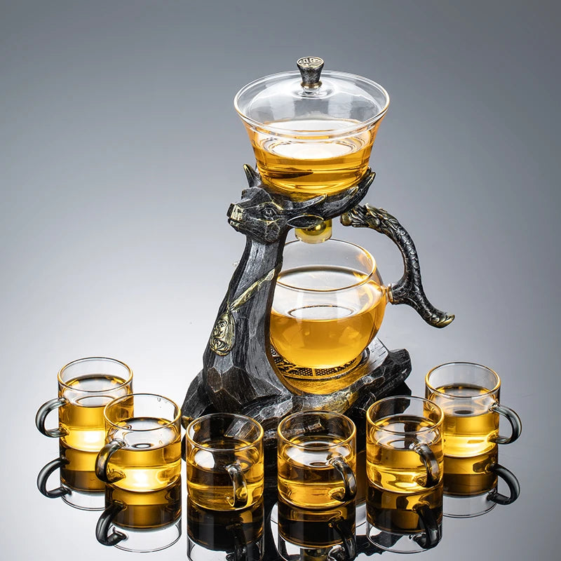 The Gilded Hart Tea Set