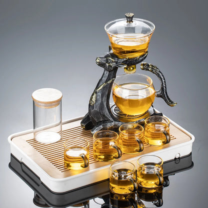 The Gilded Hart Tea Set