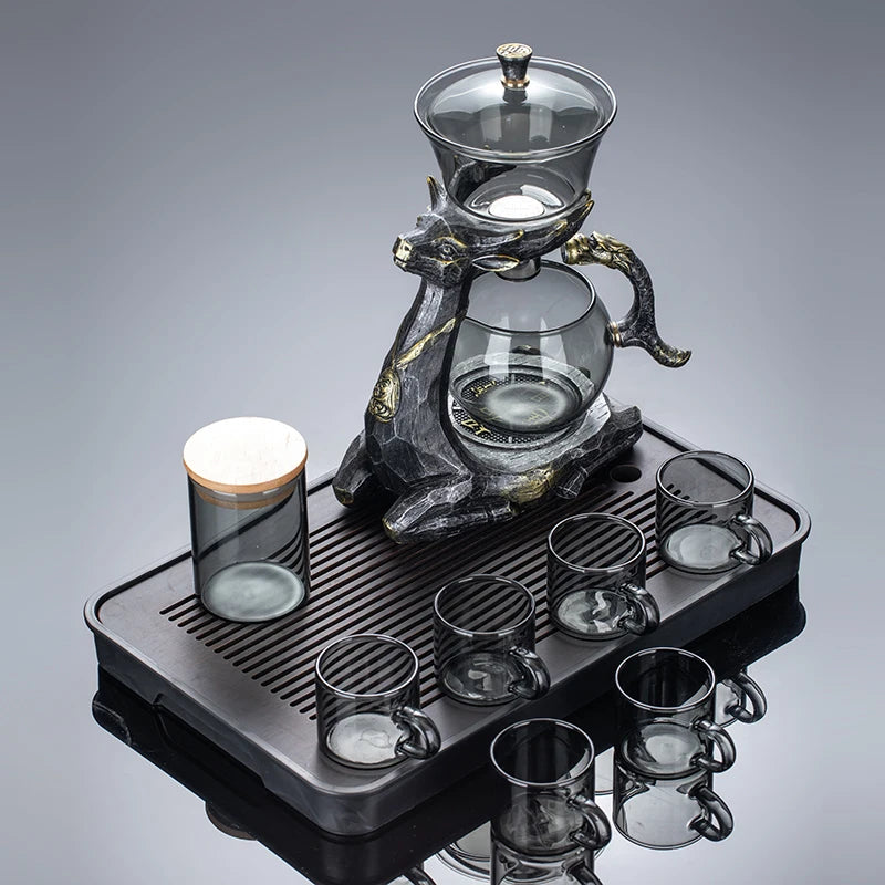 The Gilded Hart Tea Set