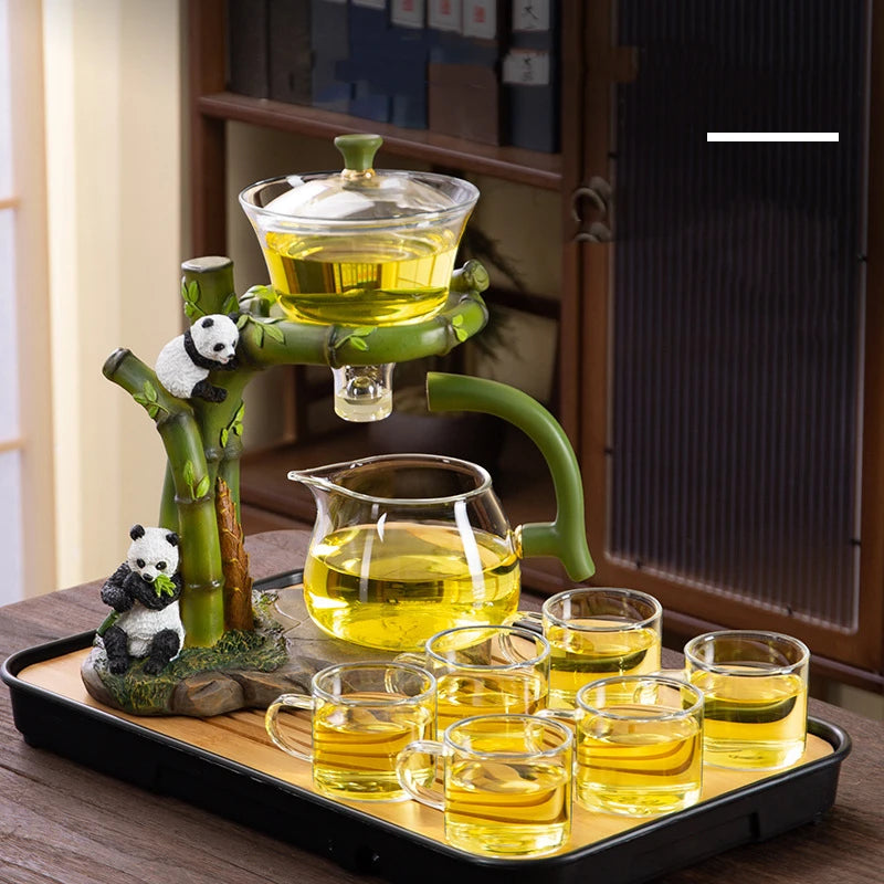 The Whispering Bamboo Tea Set