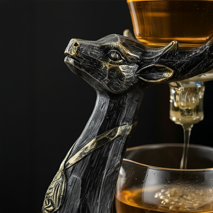 The Gilded Hart Tea Set