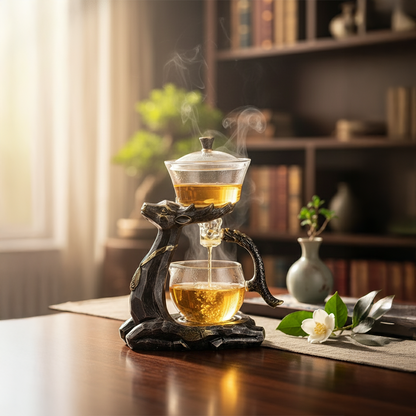 The Gilded Hart Tea Set