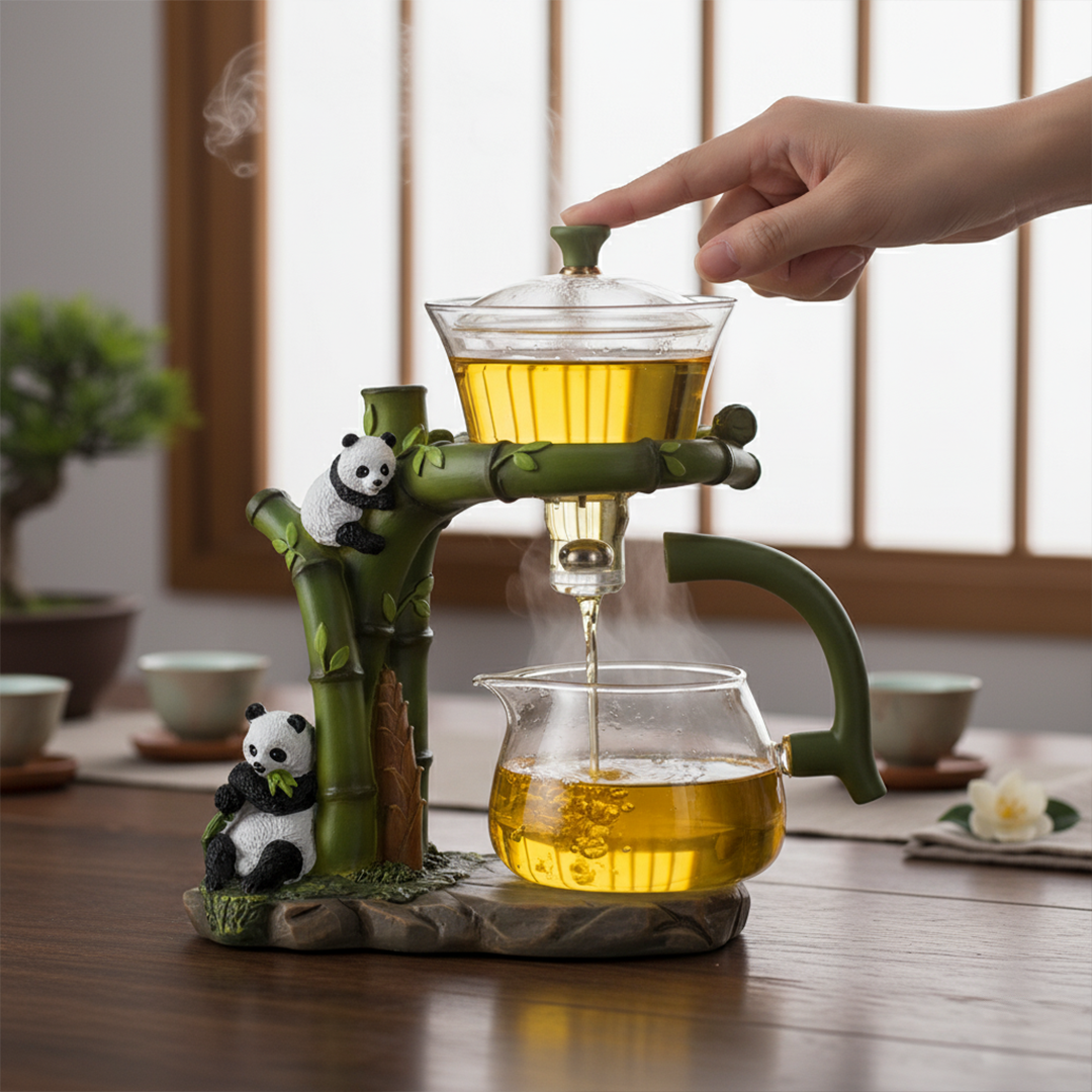 The Whispering Bamboo Tea Set