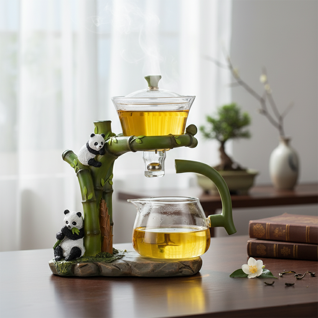 The Whispering Bamboo Tea Set