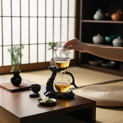 The Gilded Hart Tea Set